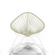 White Acapulco rocking chair