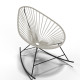 White Acapulco rocking chair