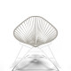 White Acapulco rocking chair