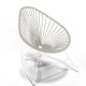 White Acapulco rocking chair