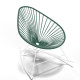 White Acapulco rocking chair
