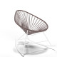 White Acapulco rocking chair