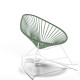 White Acapulco rocking chair