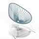 White Acapulco rocking chair