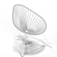 White Acapulco rocking chair