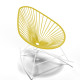 White Acapulco rocking chair