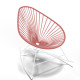 White Acapulco rocking chair