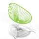 White Acapulco rocking chair