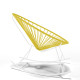 White Acapulco rocking chair