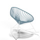 White Acapulco rocking chair