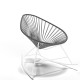 White Acapulco rocking chair