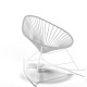 White Acapulco rocking chair