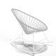 White Acapulco rocking chair