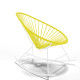 White Acapulco rocking chair