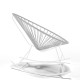 White Acapulco rocking chair