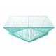 Grande table basse design Verte Turquoise  Grande table basse design Verte Turquoise