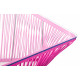 Détail table basse Acapulco fuschia  Détail table basse Acapulco fuschia