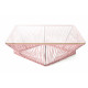 Grande Table basse design Rose Poudre Grande Table basse design Rose Poudre