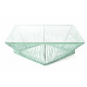 Grande Table basse design Vert Blanc Grande Table basse design Vert Blanc