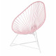 Fauteuil Acapulco Structure noire Fauteuil Acapulco Structure noire