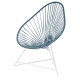 Fauteuil Acapulco Structure noire Fauteuil Acapulco Structure noire