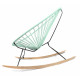 White Green Acapulco rocking chair