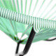 Detalle de Mecedora Acapulco Verde Blanco