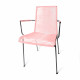  Chaise avec accoudoir rosa pastel 