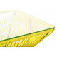 Très grande table design veracruz Jaune  Très grande table design veracruz Jaune