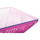 Très Grande table de jardin Fuschia  Très Grande table de jardin Fuschia