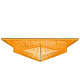 Très grande table basse design Orange 