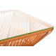 Détail de Très Grande table design veracruz Orange 