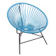  fauteuil Huatulco Bleu 