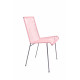 chaise Rose Poudré  chaise Rose Poudré
