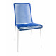 Night Blue Dining white frame chair Night Blue Dining white frame chair