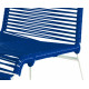 détail structure blanche Chaise Bleu Nuit   détail structure blanche Chaise Bleu Nuit