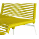 detaille de silla estructura blanca trensada  Limon Amarillo detaille de silla estructura blanca trensada  Limon Amarillo