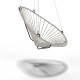 White Acapulco swing chair