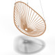 White Acapulco swing chair