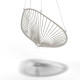 White Acapulco swing chair