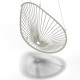 White Acapulco swing chair