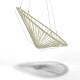 White Acapulco swing chair
