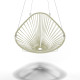 White Acapulco swing chair