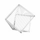 Détail desserte structure blanche d'appoint Blanc   Détail desserte structure blanche d'appoint Blanc