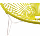 detalle de tumbona Tulum Limon Amarillo detalle de tumbona Tulum Limon Amarillo