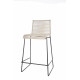 White kitchen stool