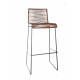 White kitchen stool
