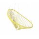 silla colgante estructura blanca colgante Acapulco Limon Amarillo
