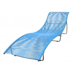 Blau Liege Stuhl Leon