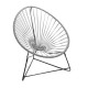 Gray acapulco kids chair